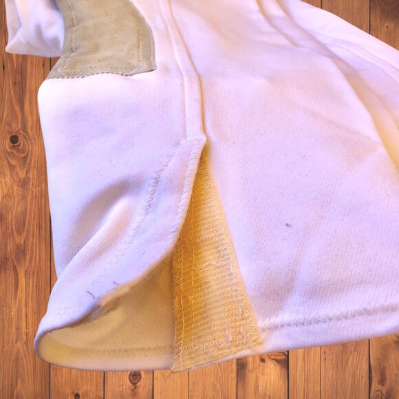 MILLER'S Vintage White English Equestrian Riding Breeches Knee Patch Mens 36 L - Picture 7 of 11